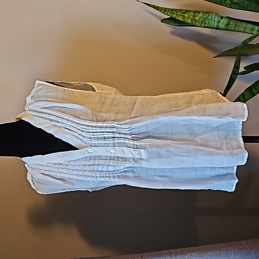 Hugo BOSS ORANGE Linen Sleeveless Top